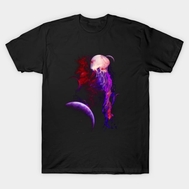 Space fish T-Shirt by FanFreak